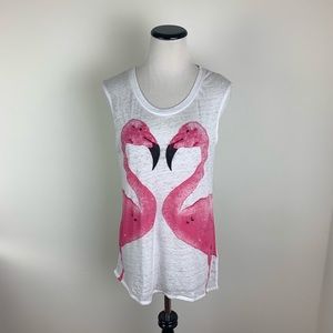 Chaser Flamingo Tank Top